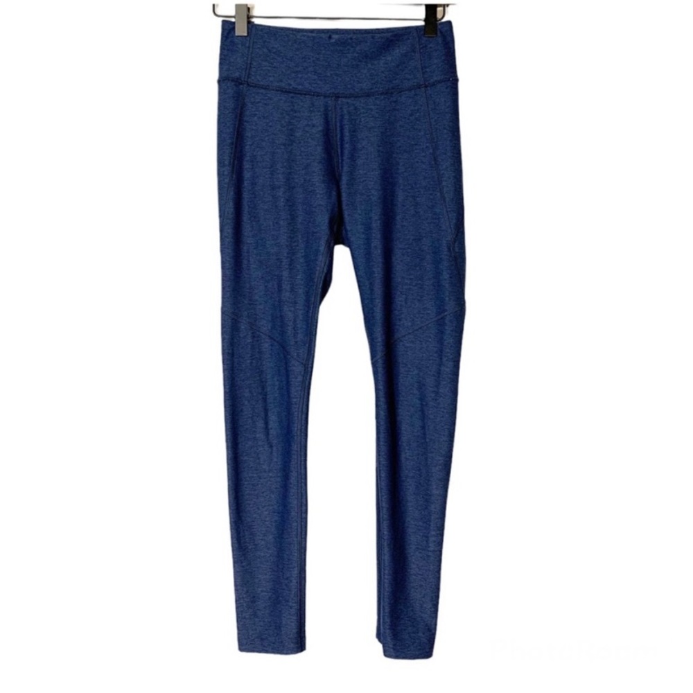 Outdoor Voices 7/8 Warm Up Compression Leggings | Navy | Small